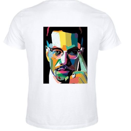 Malcolm X back T Shirt