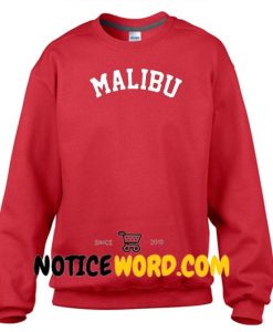 Malibu Sweatshirt Gift sweater adult unisex cool tee