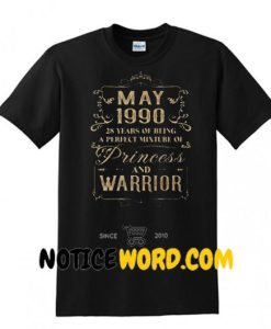 May 1990 Princess and Warrior T shirt