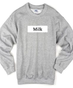 Milk Font Sweatshirt