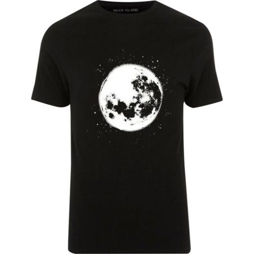 Moon Graphic Tee T Shirt