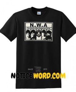 N.W.A. Old School, Hip hop, Straight Outta, Compton, unisex t shirt