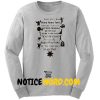 Never Grow Up Sweatshirt