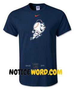 New York Mets Adult Mr. Met Scrum Shirt