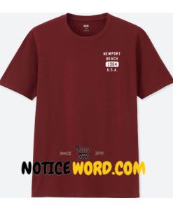 Newport Beach 1984 USA T Shirt gift tees unisex adult cool tee shirts