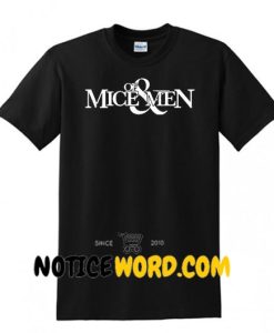 Of Mice & Men shirt, crop top logo tour Of Mice & Men tee