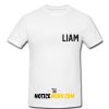 PAYNE93 shirt FRONT liam BACK payne 93 two sides shirts Women,Men shirts Clothing T Shirt