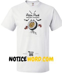 Peter Puck hockey school shirt