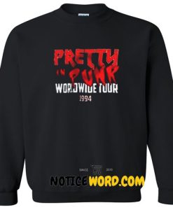 Pretty In Punk Worldwide Tour 1994 Sweatshirt