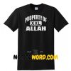 Property Of Allah XXL T Shirt, Islam Ramadan Kareem Muslim Gift Shirt For Him and Her