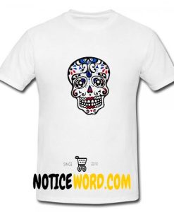 Puerto Rico T-Shirt Puerto Rican Sugar Skull Boricua Pride Taino Cotton Tee