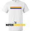 Rainbow Line T Shirt