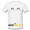 Rainbow Patches T Shirt