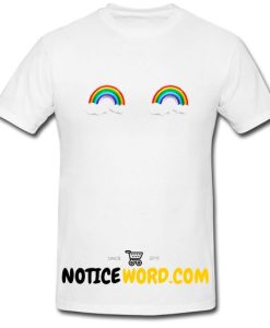 Rainbow Patches T Shirt