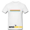 Rainbow Stripe T Shirt