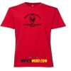 Regina Saskatchewan Mercenary Academy  Deadpool inspired Ladies cut crew neck T Shirt