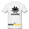Rick And Morty Schwifty Adidas Parody T Shirt
