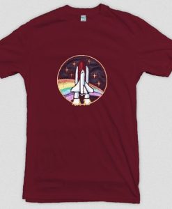 Rocket Shuttle Tee T Shirt