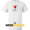 Rose Heart T SHIRT for Men and Women T shirt