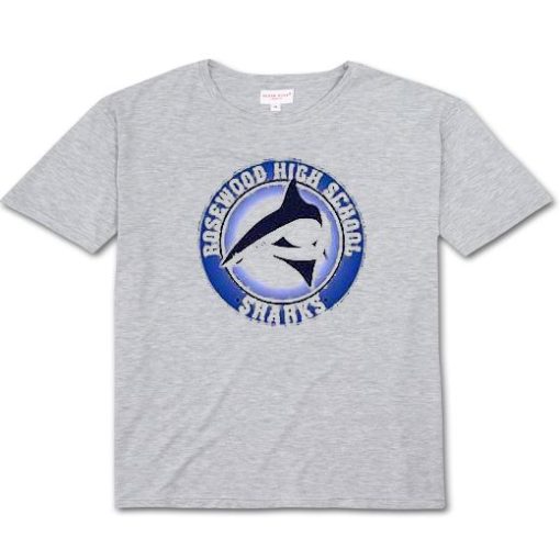 Rosewood High School Sharks T Shirt