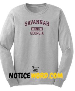 Savannah Est 1733 Georgia Sweatshirt