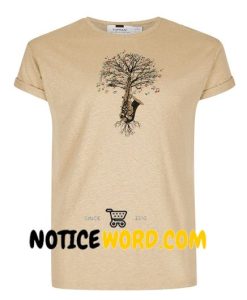 Saxophone T shirt Musical Saxophonist Tree