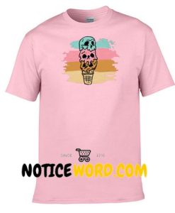 Skull Ice Cream T Shirt