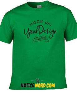 St.Patrick's Day Bella Canvas Mock Up T Shirt