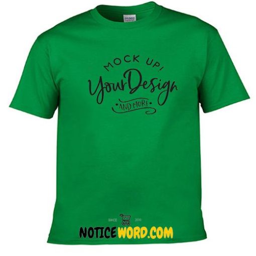 St.Patrick's Day Bella Canvas Mock Up T Shirt