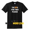 Tacos For Two Please Unisex T Shirt, Pregnant Shirt, Mommy to be Gift, New mom shirt
