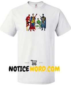The Flash Clark Kent Batman T Shirt gift tees unisex adult cool tee shirts