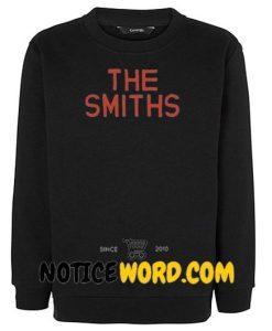 The Smiths Font sweatshirt