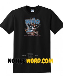 The WHO Farewell Tour 82 Unisex adult T shirt