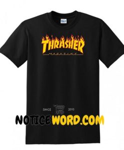 Thrasher Magazine Flame Logo T Shirt