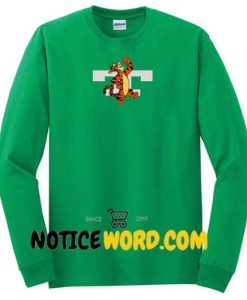 Tiger Green Unisex Sweatshirt