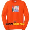 Uss My Heart Orange Sweatshirt