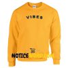 Vibes Logo Sweatshirt unisex custom clothing