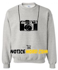 Vintage Camera Sweater Fleece Pullover Classic Sweatshirt