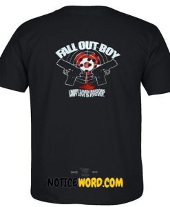 Vintage Fall Out Boy Music Rock Band Street Wear Top Tee T Shirt