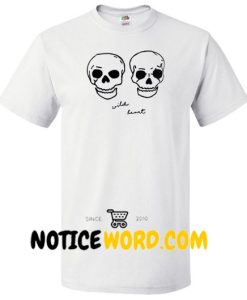 Wild Heart Skulls T Shirt gift tees unisex adult tee shirts