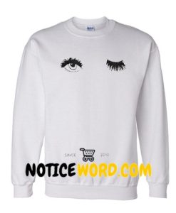 Wink Eyes Sweatshirt