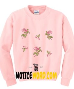 floral sweatshirt