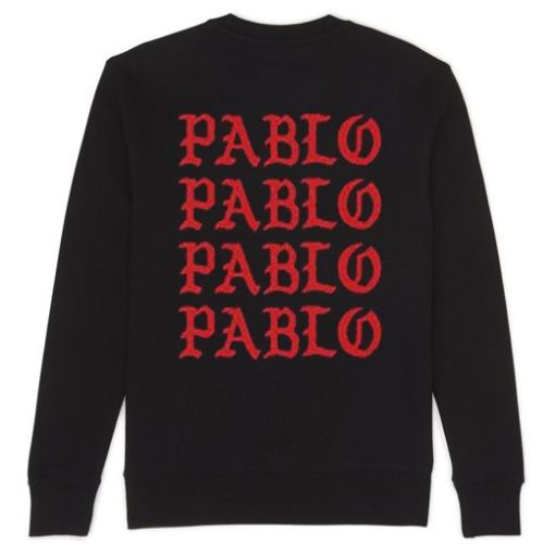 pablo back Sweatshirt