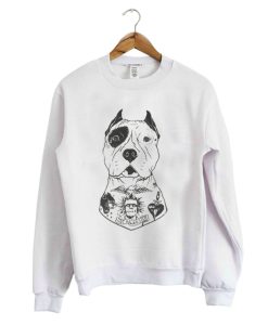 American Pitbull tatooes Sweatshirt