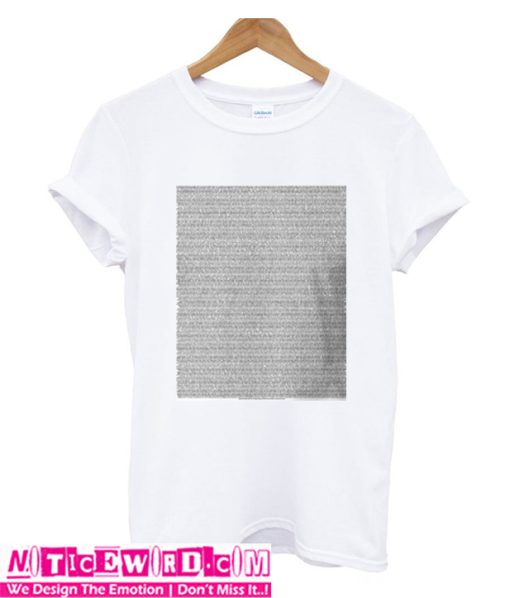 Bee Movie Script T Shirt