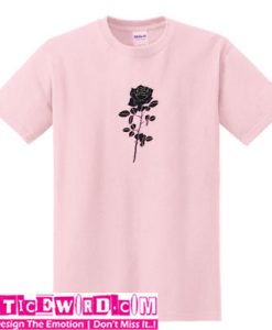 Black rose t-shirt