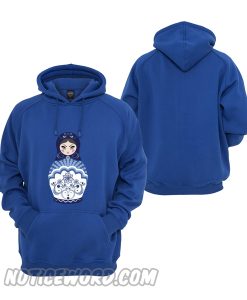 Blue Matryoshka Doll Hoodie