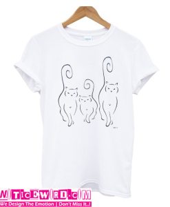 Cats Silhouettes T Shirt