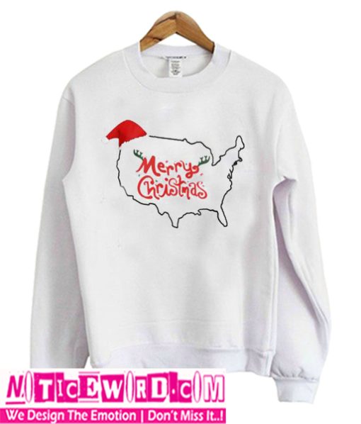 Christmas Proud USA  Sweatshirt