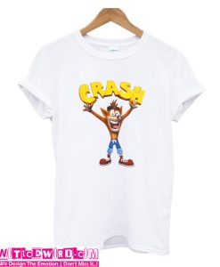 Crash Bandicoot Ringer Unisex adult T shirt